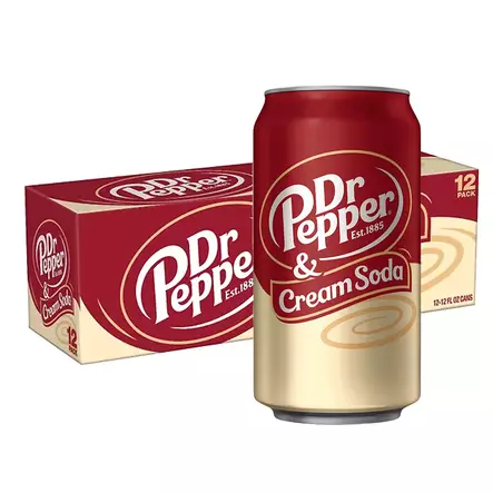Dr Pepper Cream Soda 355 ml - Limsat - 9790 - 2