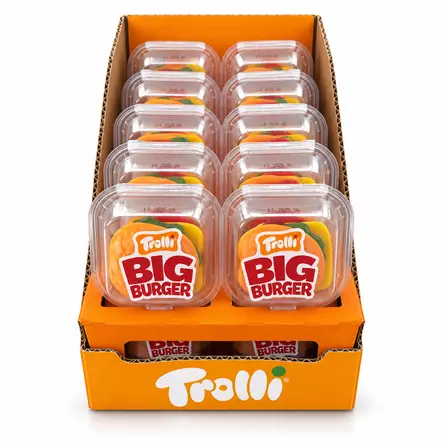 Trolli Burger 50 g x 24 kpl - Karkkipakkaukset - 17000 - 5