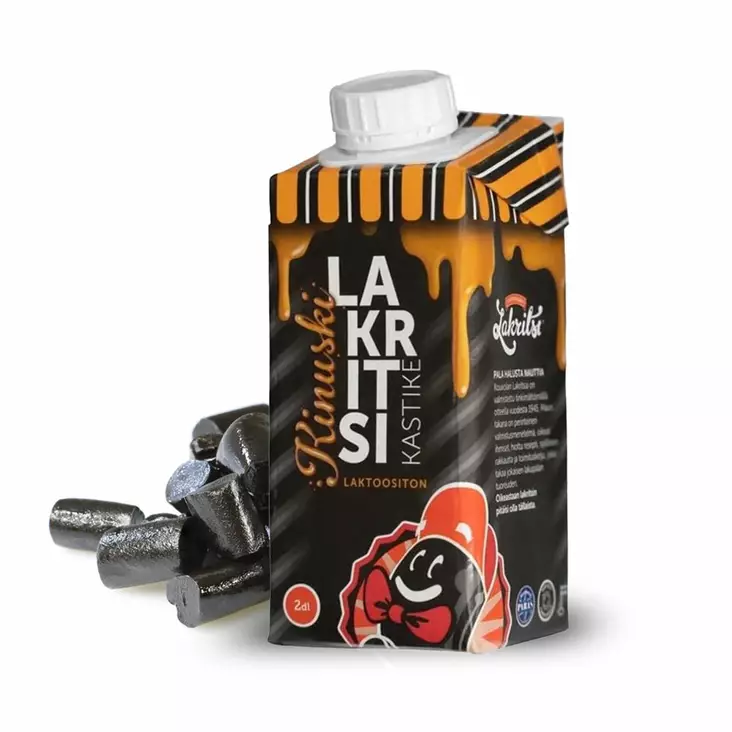 Kinuski Lakritsikastike 2dl - Tukku Kouvolan Lakritsi - 9930 - 1