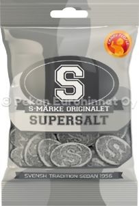 S-Märke Supersalt 80g - Karkkipussit - 9680 - 0