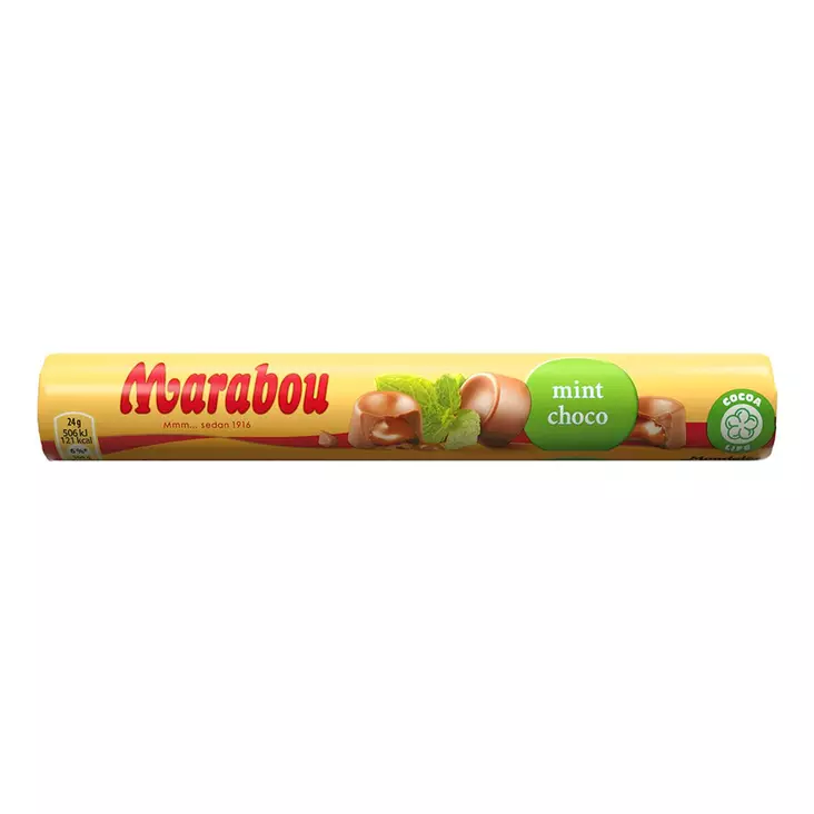 Marabou Minttusuklaanappirulla 78 g - Suklaapatukat - 100390 - 1