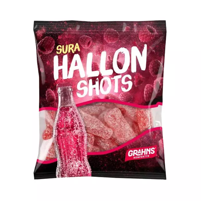 Sura Hallon Shots 60g - Karkkipussit - 100480 - 1