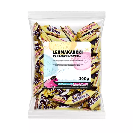 Lehmäkarkki 300g - Reissumiehen Karkkipussit - 2001 - 4