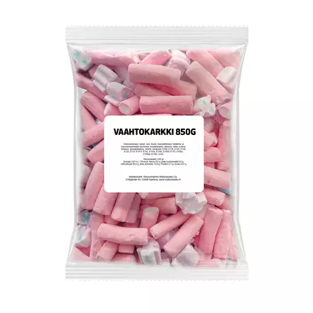 Vaahtokarkki Jättipussi 850 g - Karkkipussit - 100541 - 1