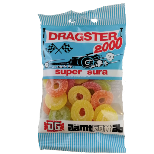 Dragster Super Sura 50g - Karkkipussit - 9611 - 0