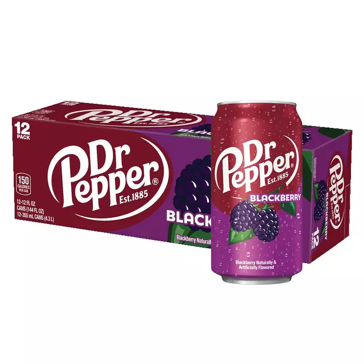 Dr Pepper Blackberry 355ml - Limsat - 100641 - 1