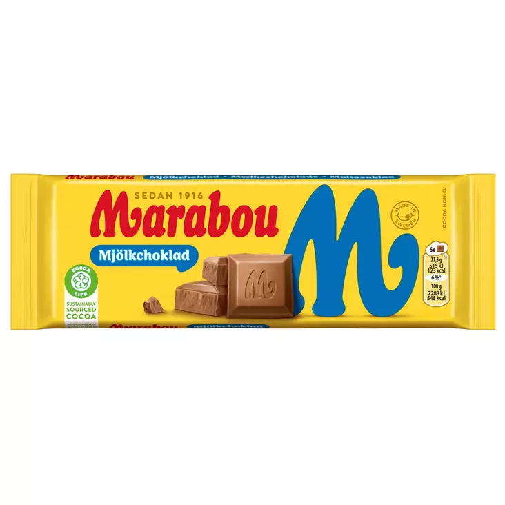 Marabou maitosuklaalevy 90 g (24 kpl) - Suklaapatukat - 100591 - 1