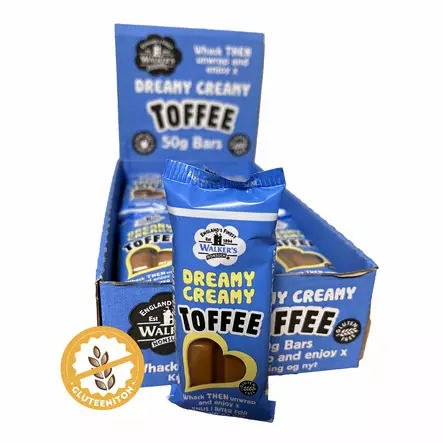 Walker's Creamy Toffee patukka 50g - Suklaapatukat - 9662 - 1