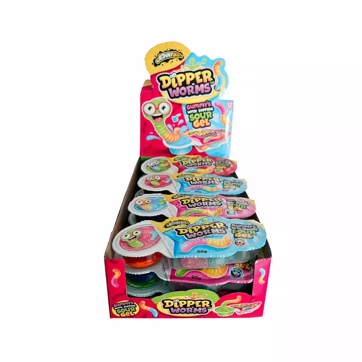 Dipper Worms 60g - Karkkipakkaukset - 9982 - 1