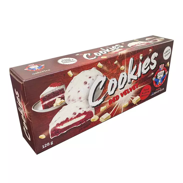 Cookies Red Velvet 128 g - Karkkipakkaukset - 100682 - 2