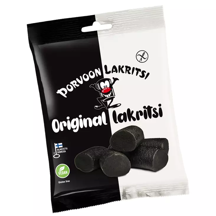 Gluteeniton Original lakritsi 150g - Karkkipussit - 100602 - 1