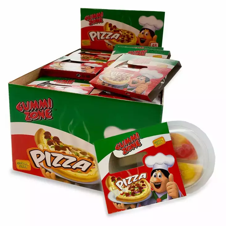 Gummi Zone Pizza 14 g - Karkkipakkaukset - 18072 - 2