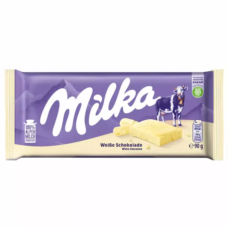 Milka Alpine White Chocolate 90g - Suklaapatukat - 100462 - 1