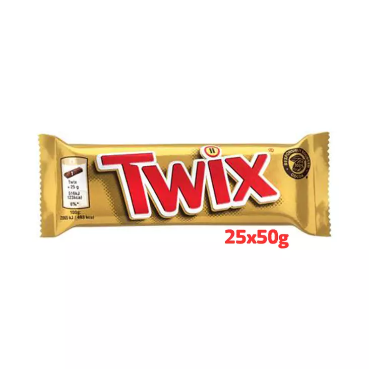 Twix suklaapatukka 50g - Suklaapatukat - 9322 - 2