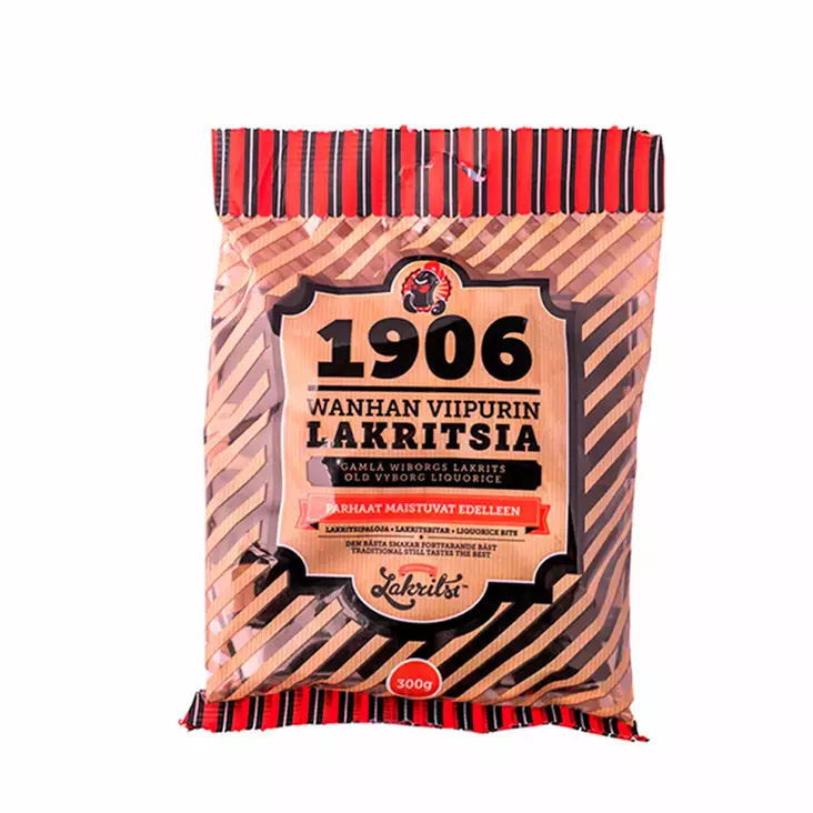 Kouvolan Vanhan Viipurin Lakritsi 300g - Tukku Kouvolan Lakritsi - 96003 - 2