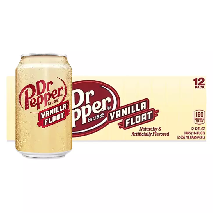 Dr Pepper Vanilla Float 12 pack (355 ml) - Limsat - 100653 - 1