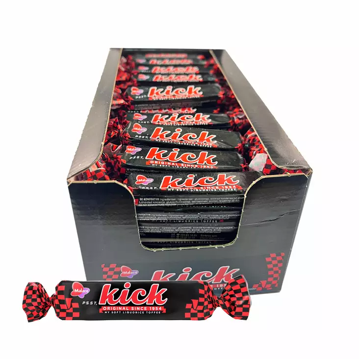 Kick Original lakritsitoffee 100 x 19g - Suklaapatukat - 100183 - 2
