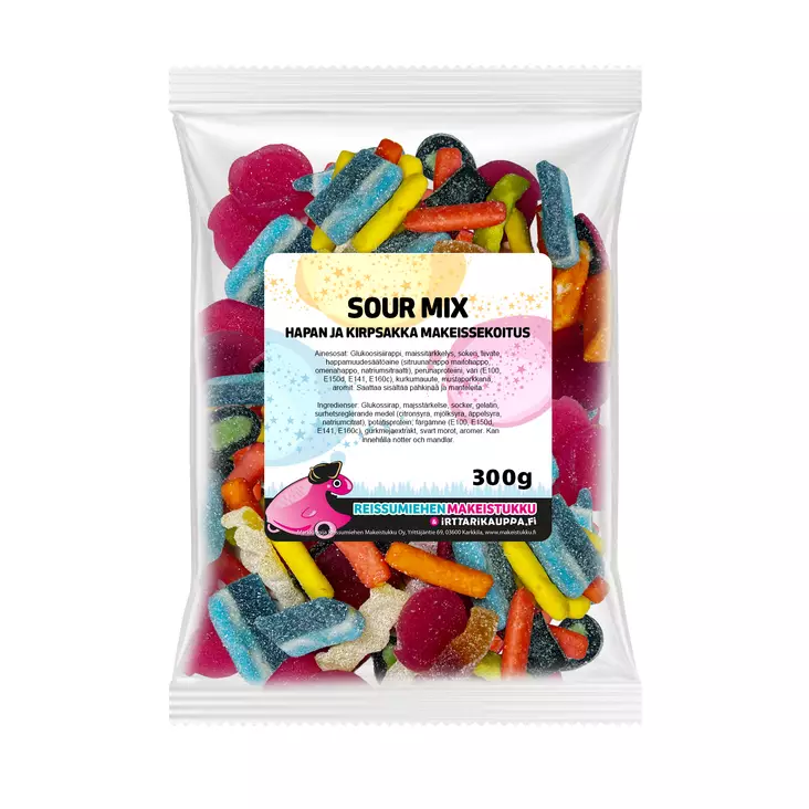 Sour Mix 300g - Reissumiehen Karkkipussit - 7534 - 5