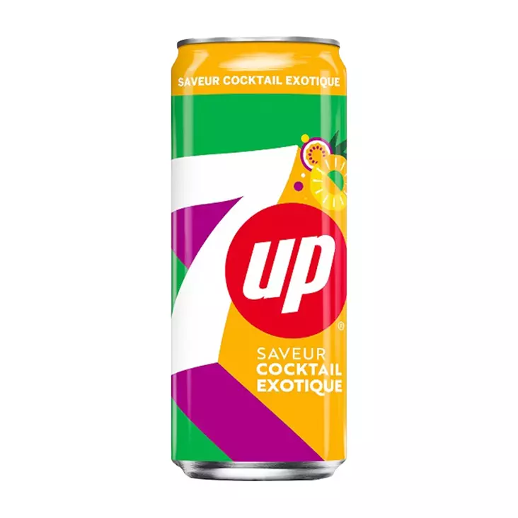7 Up Coctail Exotique 330mi - Limsat - 7835 - 2