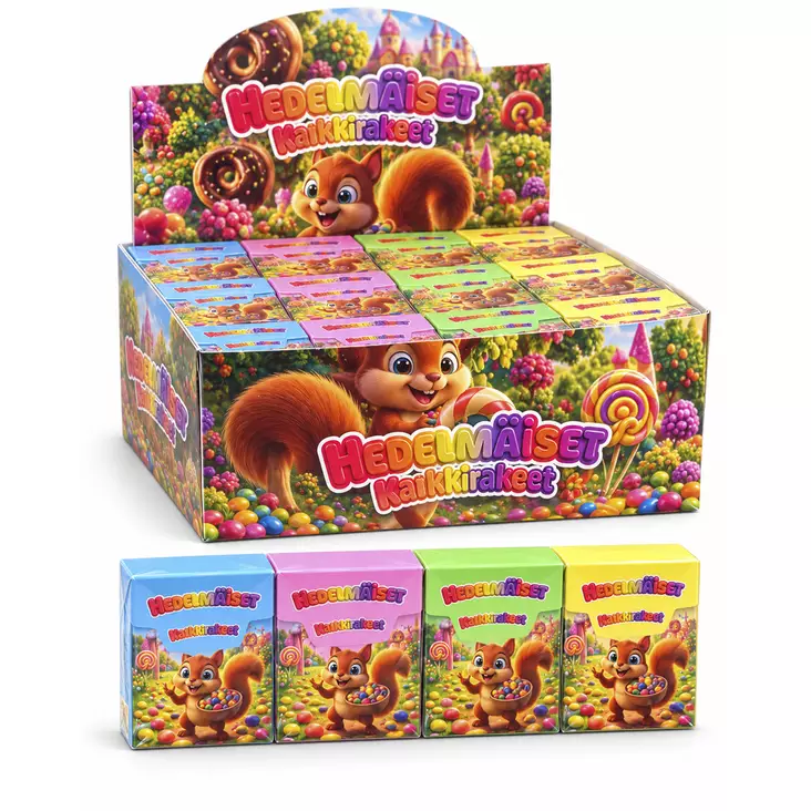 Hedelmäiset Karkkirakeet 60 x 14 g - Karkkipakkaukset - 100725 - 1