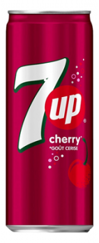 7 Up Cherry Zero 330ml - Limsat - 7856 - 1