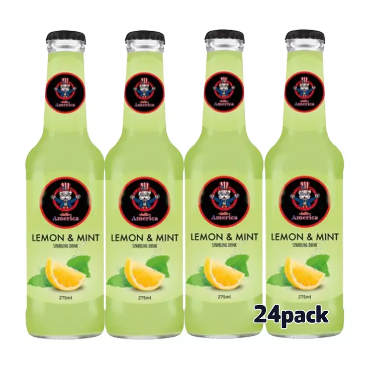 Hello America Lemon & Mint 275 ml - Limsat - 100636 - 1