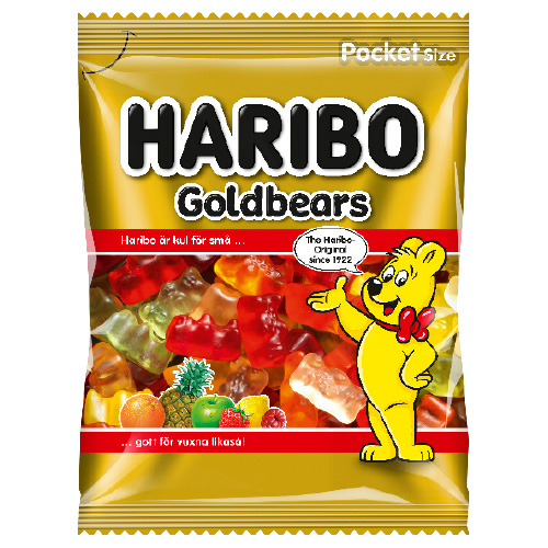 Haribo Goldbears 80g - Karkkipussit - 9616 - 0