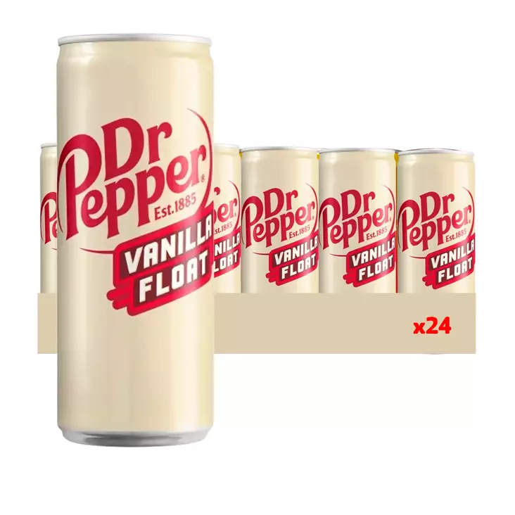 Dr Pepper Vanilla Float 330 ml - Limsat - 100286 - 2