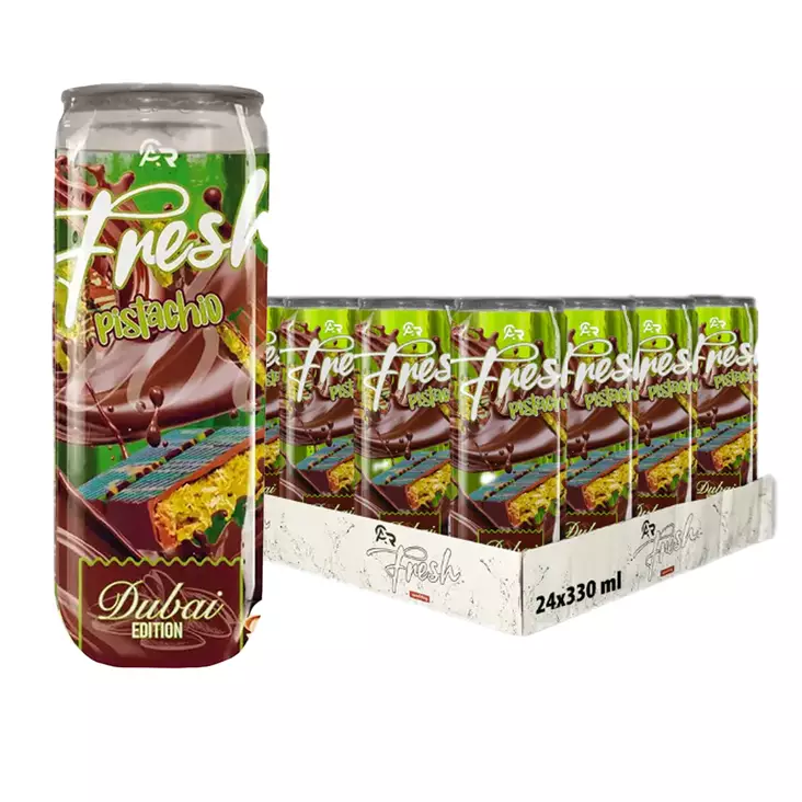 Fresh Dubai Pistachio Drink 330 ml - Limsat - 9776 - 2