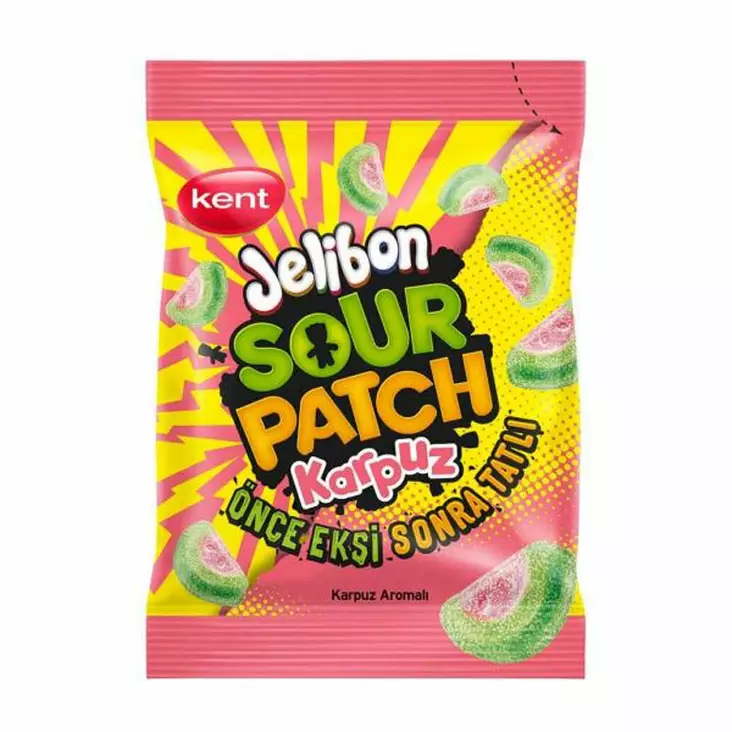 Sour Patch Kids Watermelon 80g - Karkkipussit - 100166 - 1