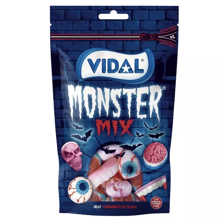 Vidal Monster Mix 180 g - Karkkipussit - 100706 - 2