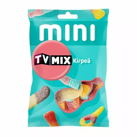 Mini Tv Mix Kirpeä 110g - Karkkipussit - 100247 - 1
