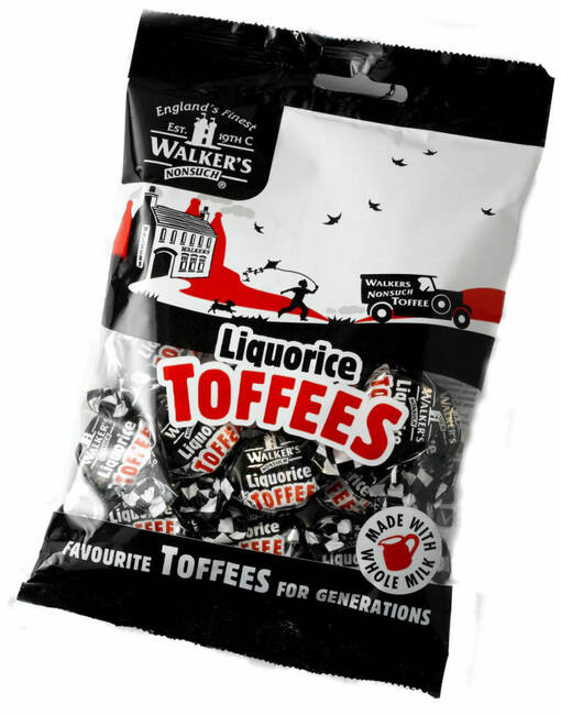 Walker's Liquorice Toffee 150g - Karkkipussit - 9667 - 0