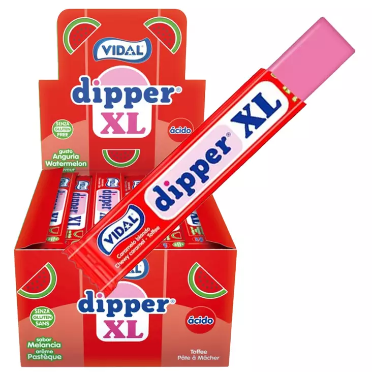 Vidal Dipper XL Watermelon 10,5g - Karkkipakkaukset - 100527 - 1