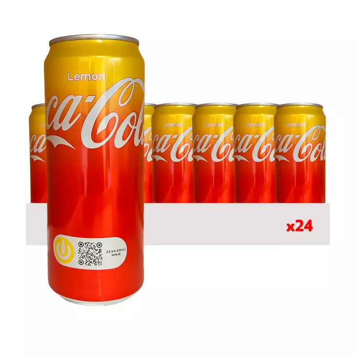 Coca Cola Lemon 330ml, 24 pack - Limsat - 100508 - 1