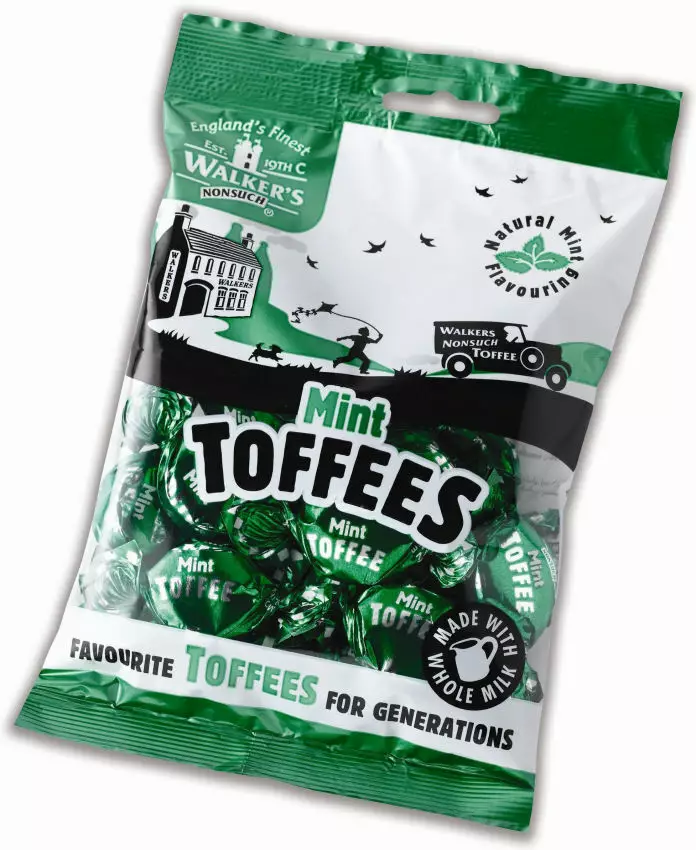 Walker's Mint Toffee 150g - Karkkipussit - 9668 - 1