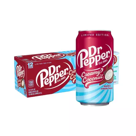 Dr Pepper Creamy Coconut 12 pack (355ml) - Limsat - 100399 - 1