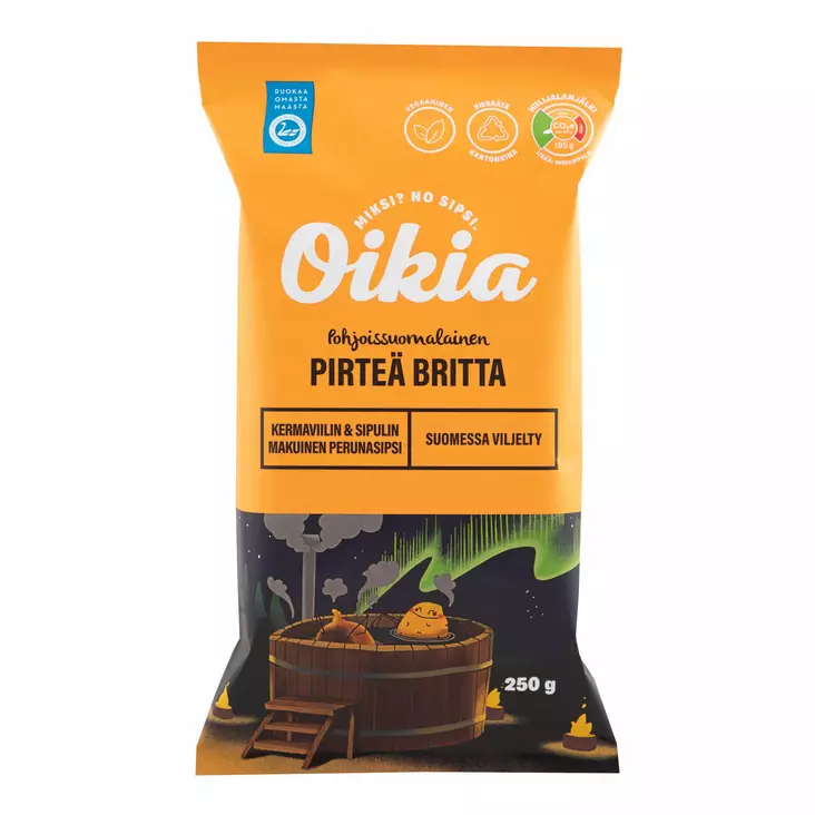 Oikia Pirteä Britta 250g - Snacks tuotteet - 9989 - 1