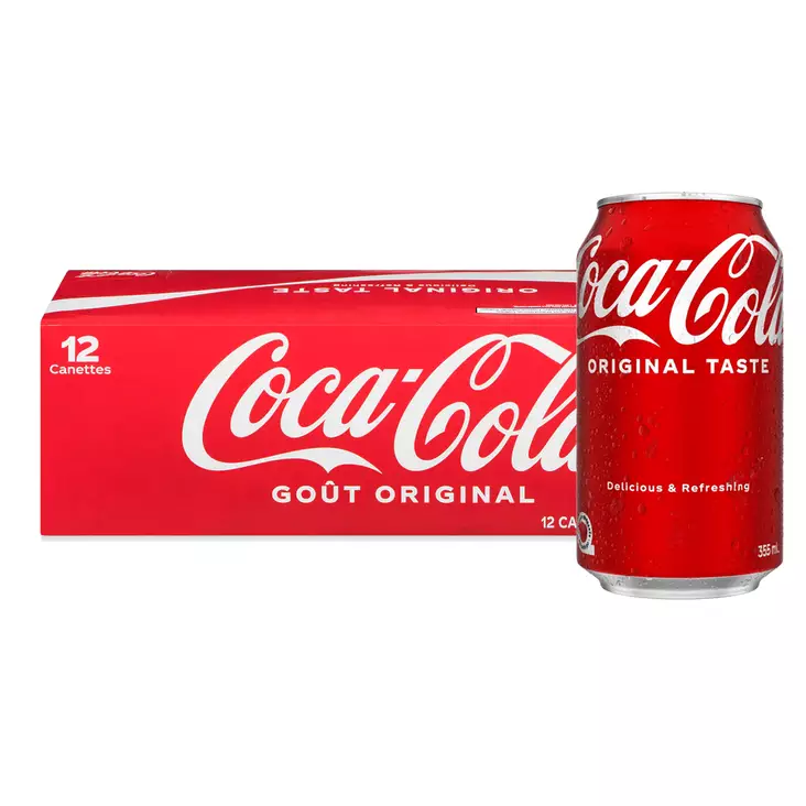 Coca-Cola Orginal Taste, USA 355 ml - Limsat - 100639 - 1