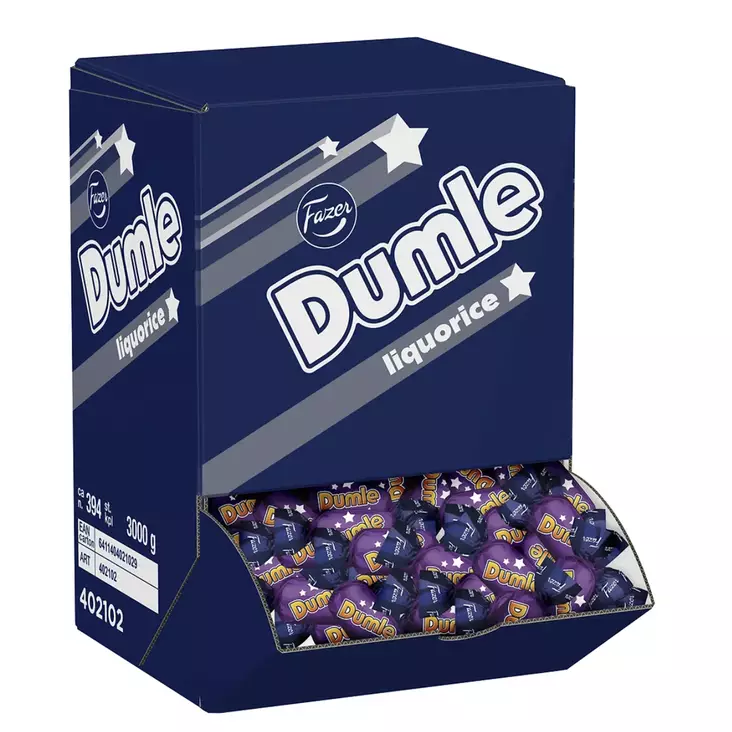 Dumle Liquorice 3 Kg - Karkkipakkaukset - 100009 - 1