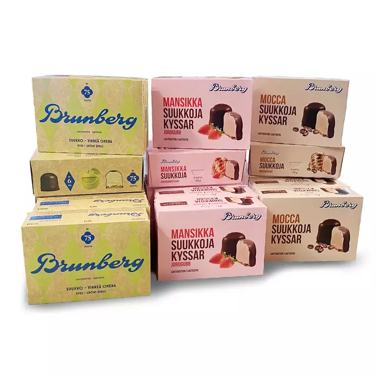 Brunberg Suukko MIX 6 kpl / maku - Karkkipakkaukset - 9001MIX - 3